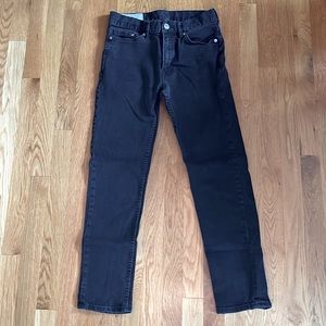 H&M Mens Slim Jeans Black Size 29 x 30